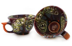 Чашка керамическая "Деревья" (06) 0,5л, 