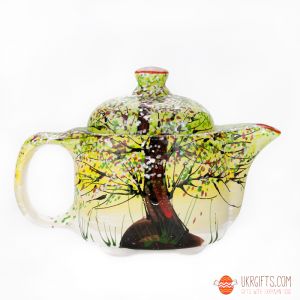 Чайник керамический (11) (ручная работа)