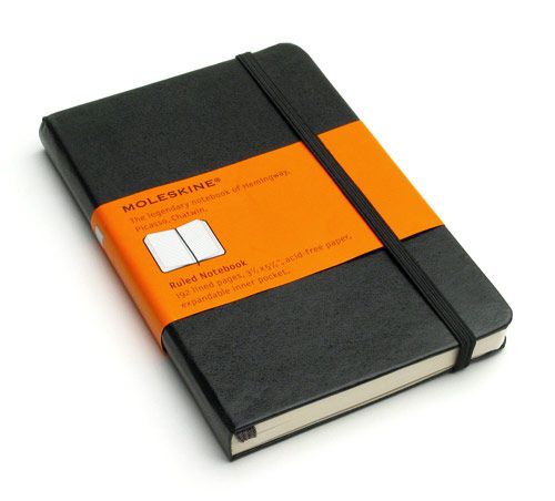 Классическая карманная записная книжка Moleskine Pocket Ruled Notebook