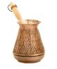 Турка медная с чеканкой "Виноград", 200 мл