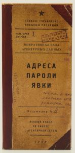 Визитница "Адреса, пароли, явки" от ТМ "Бюро находок"