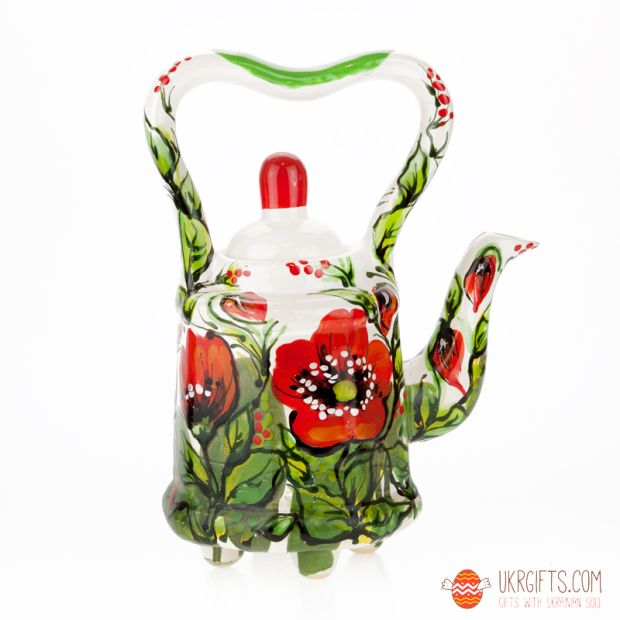 Чайник керамический (78) (ручная работа)