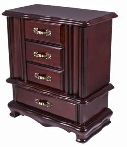 Шкафчик для украшений цвета венге