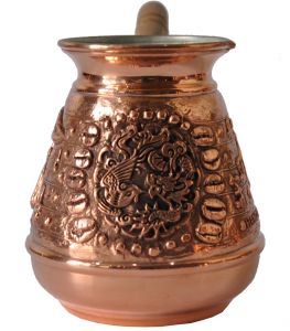 Турка медная ручной работы "Танец дракона"