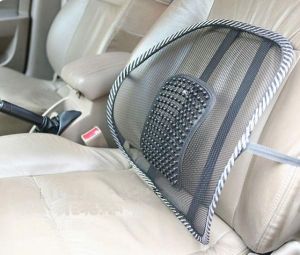 Массажная накладка на кресло в офис и автомобиль (упор для спины)