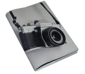 Обложка для паспорта "О чем мечтает фотограф" (натур. кожа)