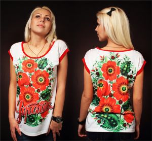 Патриотическая туника "Україна. Петриківка"