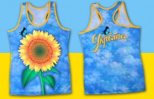 Майка "Украинский подсолнух"