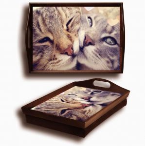 Поднос на подушке "Нежность"