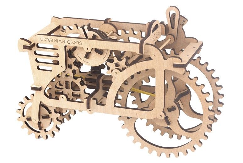 3D-пазл механический  "Трактор"