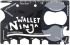 Мульти-кредитка для чоловіків Ninja Wallet 18 в 1 (мультитул)
