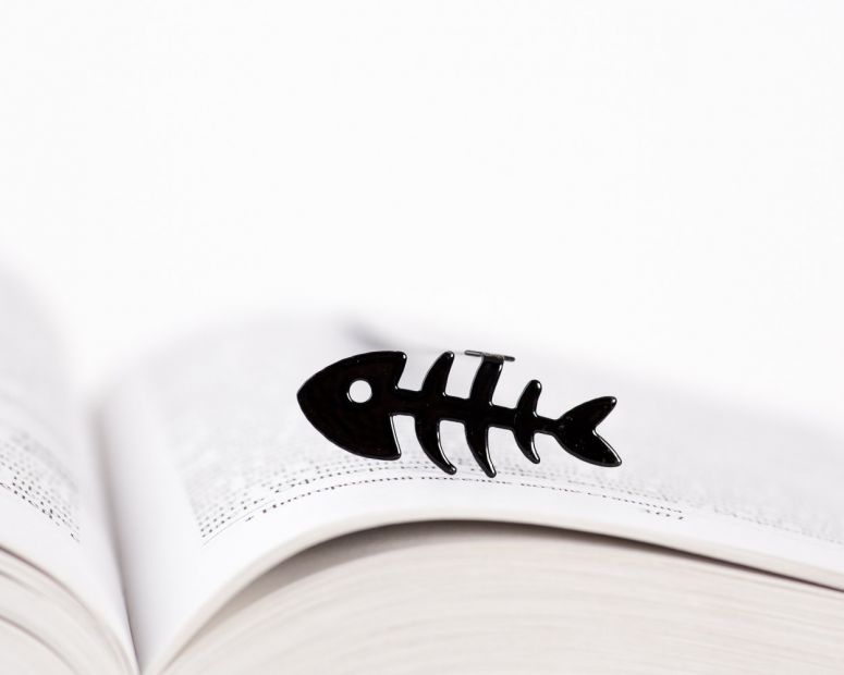 Закладка для книг "Fish bone"