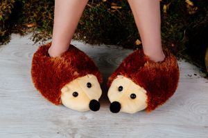 Тапки "Ёжики"