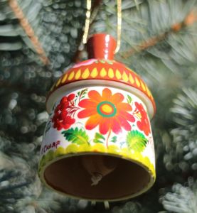 Колокольчик-домик "Моя хатинка" (02)