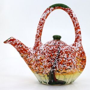 Чайник керамический (15) (ручная работа)