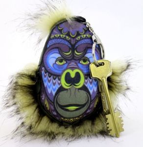 Брелок-подвеска "Обезьяна символ king"