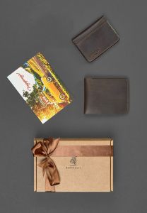 Мужской подарочный набор "Бангкок" (натуральная кожа)