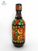 Графин-бутылка "Праздничная". Петриковская роспись. Ручная работа