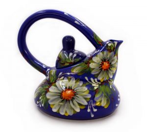 Чайник керамический (05) (ручная работа)