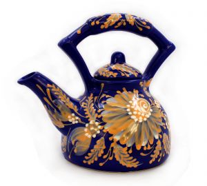 Чайник керамический (29) (ручная работа)