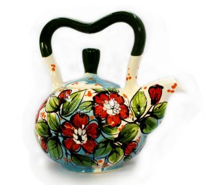 Чайник керамический (19) (ручная работа)