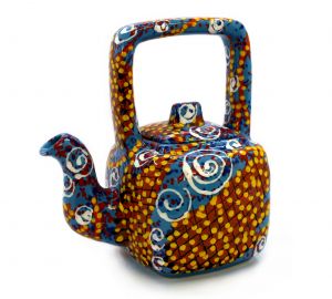 Чайник керамический (69) (ручная работа)