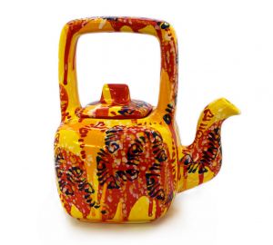 Чайник керамический (71) (ручная работа)