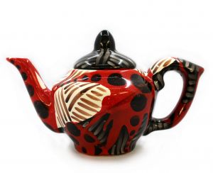 Чайник керамический, (91) (ручная работа)