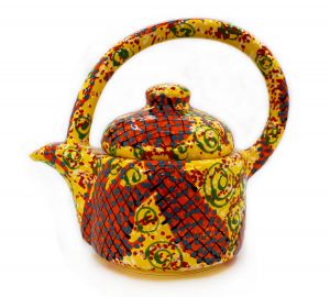 Чайник керамический. (41) (ручная работа)