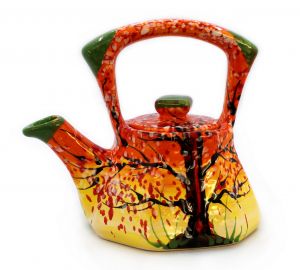 Чайник керамический (28) (ручная работа)