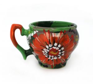 Чашка-глечик керамическая "Астра" 0.2 л.