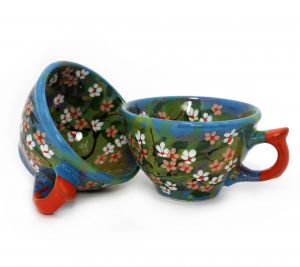 Чашка керамическая 0.5л. (52) (ручная работа)