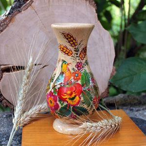 Ваза декоративная средняя "Птица в цветах"