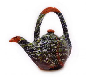 Чайник керамический, (79) (ручная работа)