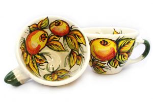 Чашка керамическая 0.5л. (28) (ручная работа)