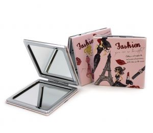 Зеркальце в сумочку дамское "Fashion"