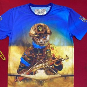 Футболка "Кот ВСУ"