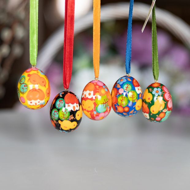 Набор пасхальных мини  яйц  "Цыплята"