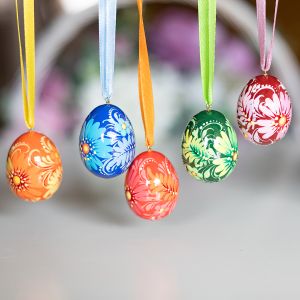 Набор пасхальных мини  яйц  "Разноцветие"