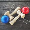 Японская игрушка Kendama в синем цвете
