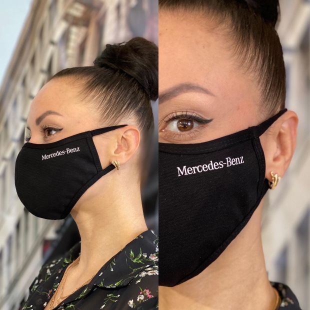 Хлопковая маска для лица с Вашим логотипом