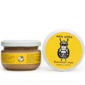 Мед натуральный "Ванильний хрущ" с корицей и ванилью