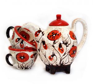 Набор для душевного чаепития "В маках"