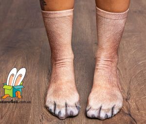 Дикие носки "Лапки собачки"