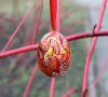 " Пасхальное яйцо" (писанка) подвеска (03)