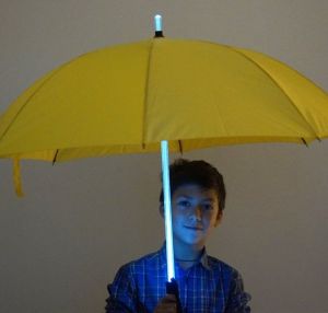 Зонт с подсветкой LED Джедай (желтый) 